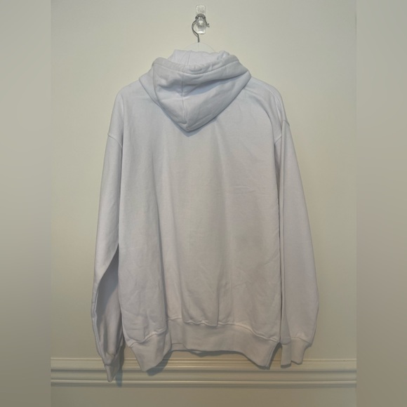 Nasty Gal White Relaxed Hoodie and Jogger Set - Picture 4 of 6